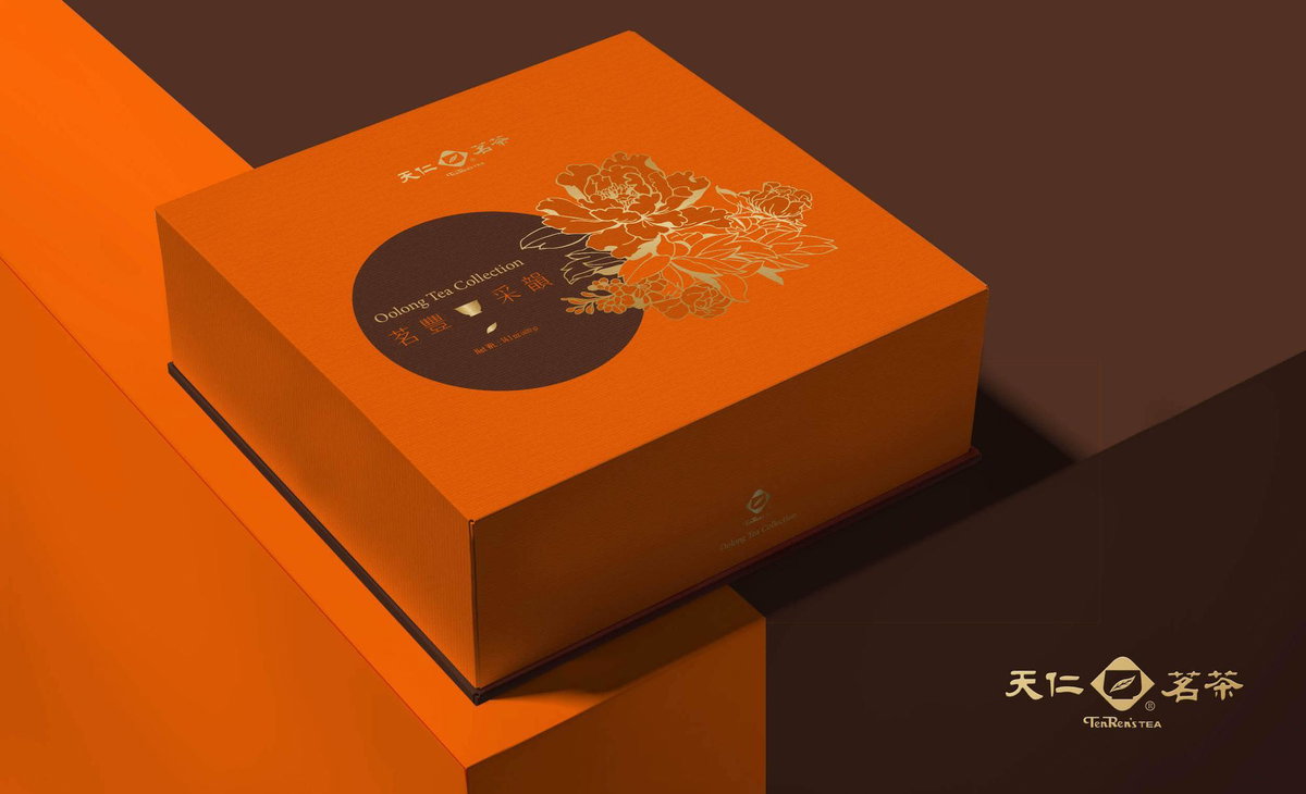 天仁茗茶-茗豐采韻茶葉禮盒設計