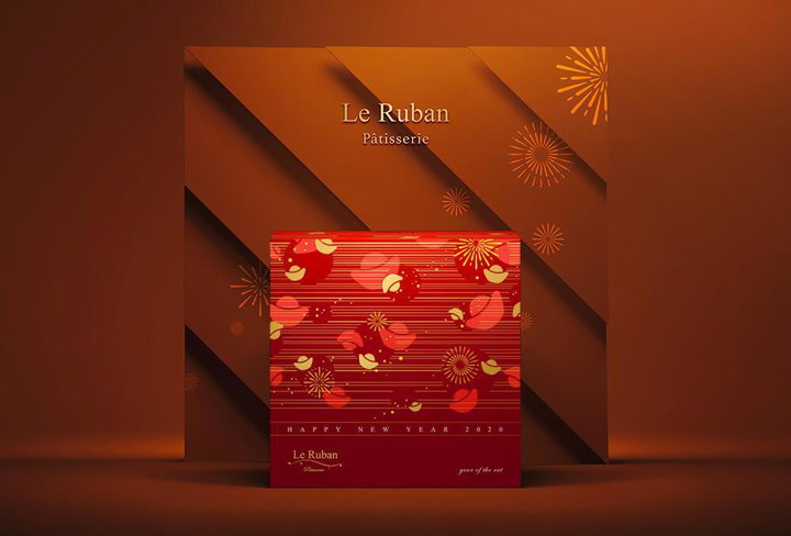 Le Ruban Pâtisserie 法朋烘焙甜點坊-2020新年禮盒設計