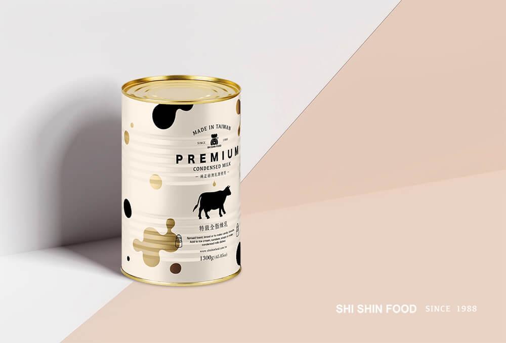 世鑫食品－煉乳系列鐵罐設計 作品圖 2