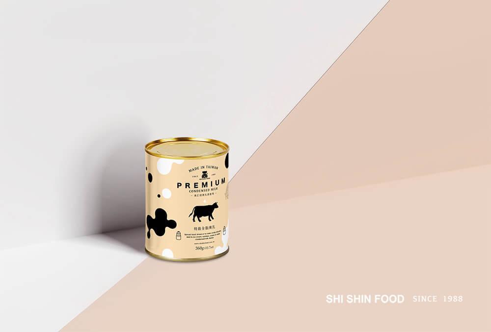 世鑫食品－煉乳系列鐵罐設計 作品圖 1