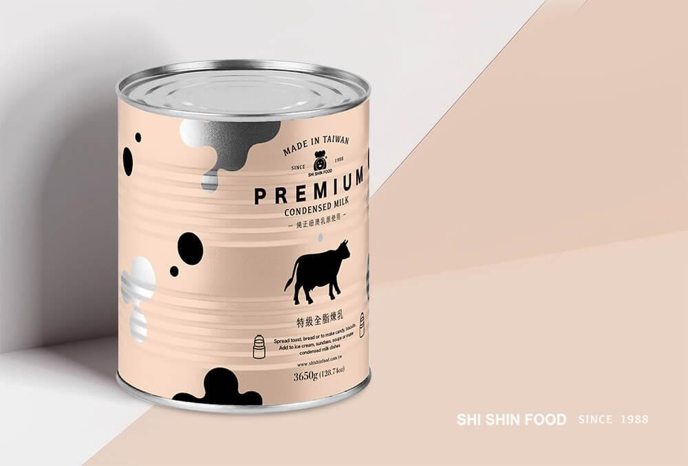 世鑫食品－煉乳系列鐵罐設計 作品圖 3