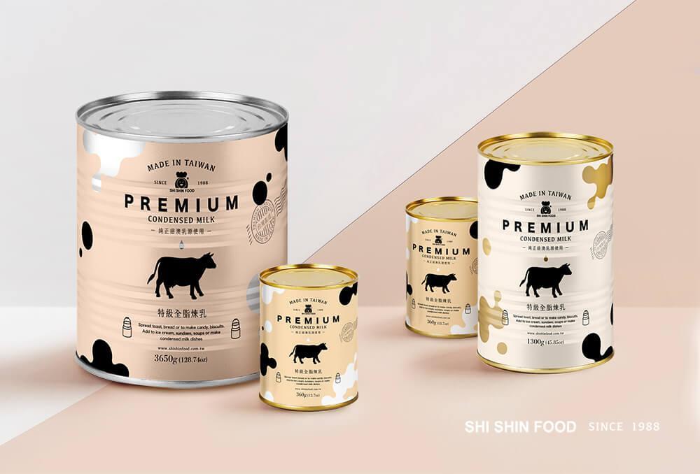 世鑫食品－煉乳系列鐵罐設計 作品圖 4