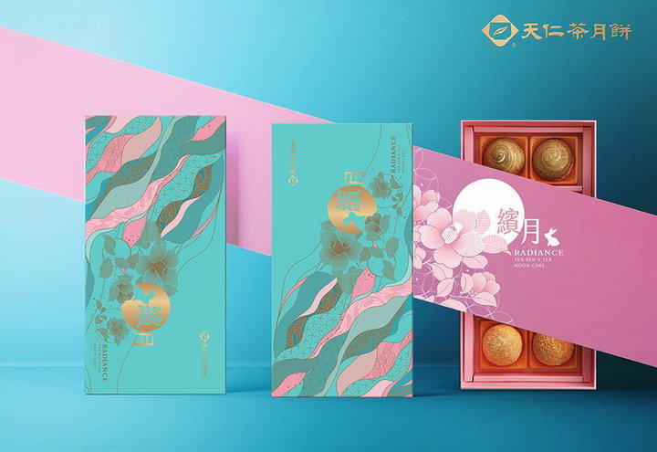 天仁茗茶 2019中秋 茶月餅 繽月禮盒設計