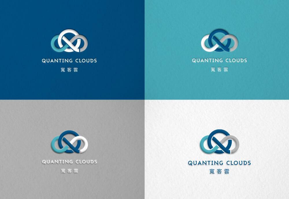 寬客雲Quanting Clouds-logo設計 作品圖 1