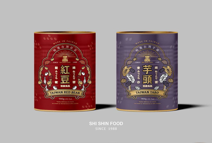 世鑫食品-鐵罐包裝設計