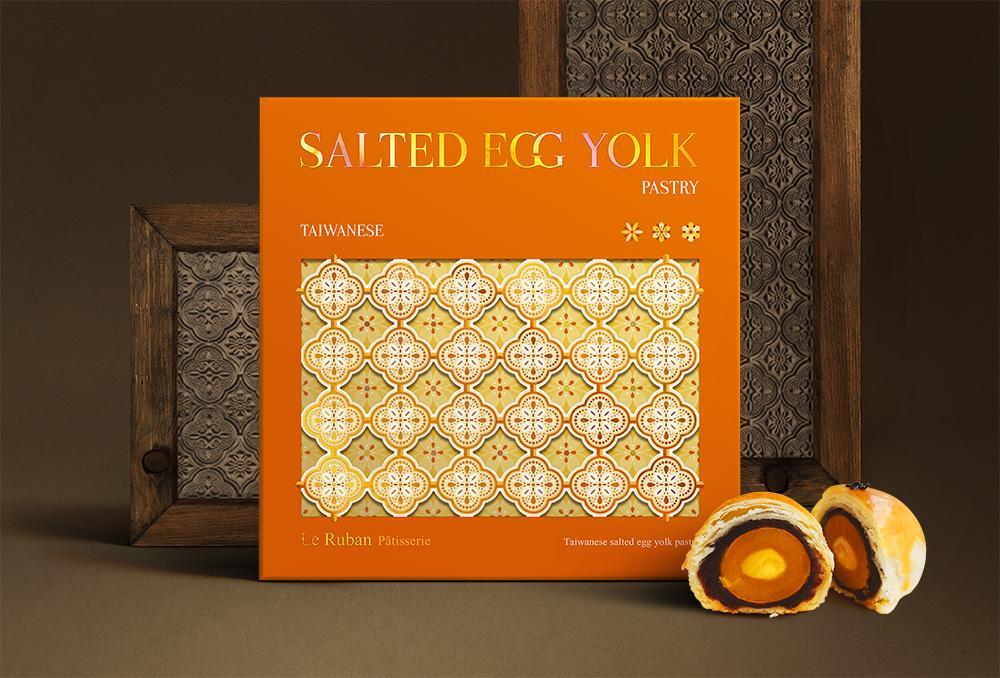 【 法朋春節禮盒-特製蛋黃酥 】禮盒設計 作品圖 3