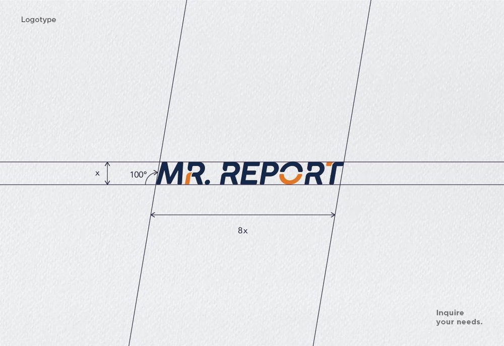 Mr.report 平台系統logo 作品圖 3