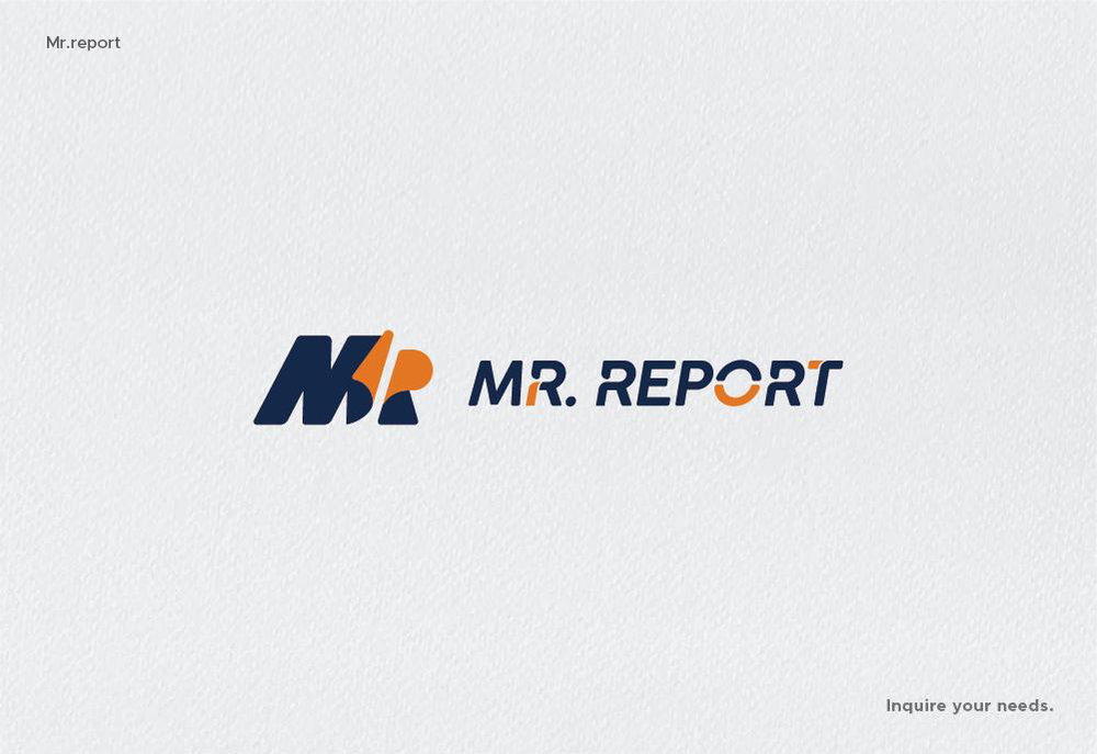Mr.report 平台系統logo 作品圖 1