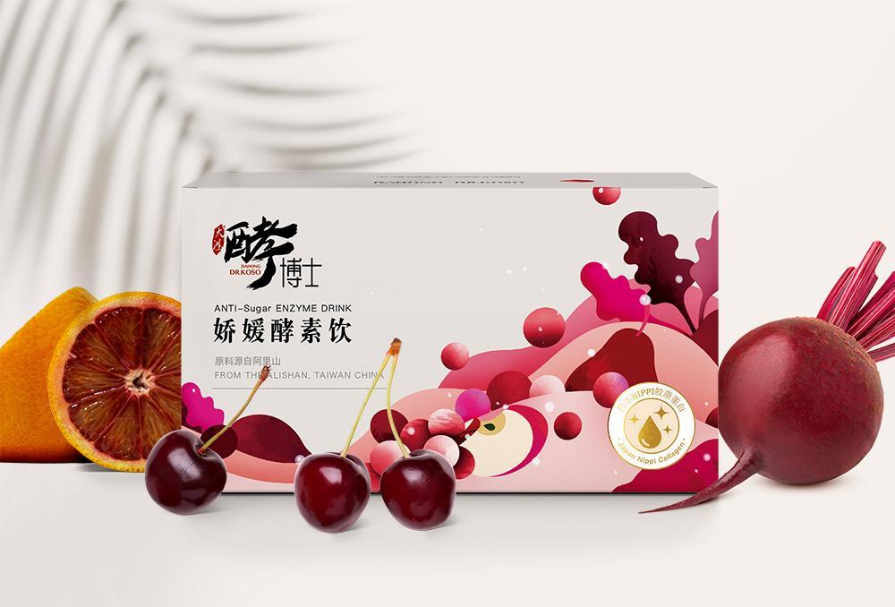 酵博士酵素飲系列包裝設計 作品圖 7