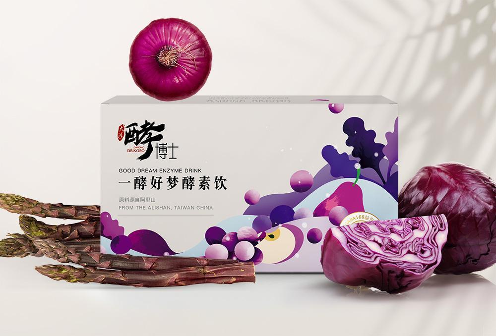 酵博士酵素飲系列包裝設計 作品圖 8