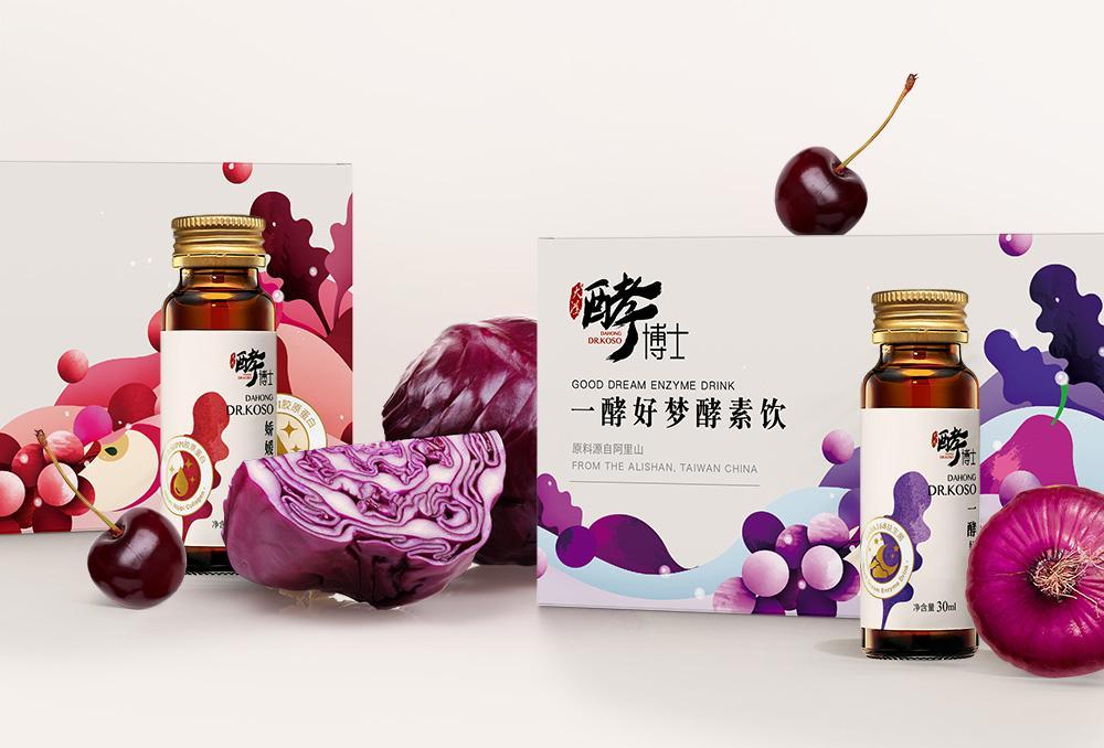 酵博士酵素飲系列包裝設計 作品圖 10