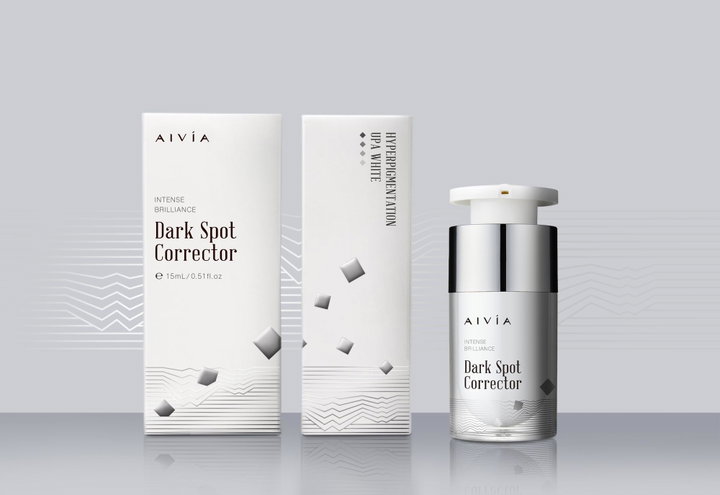 AIVIA 艾微漾破黑煥白系列包裝設計