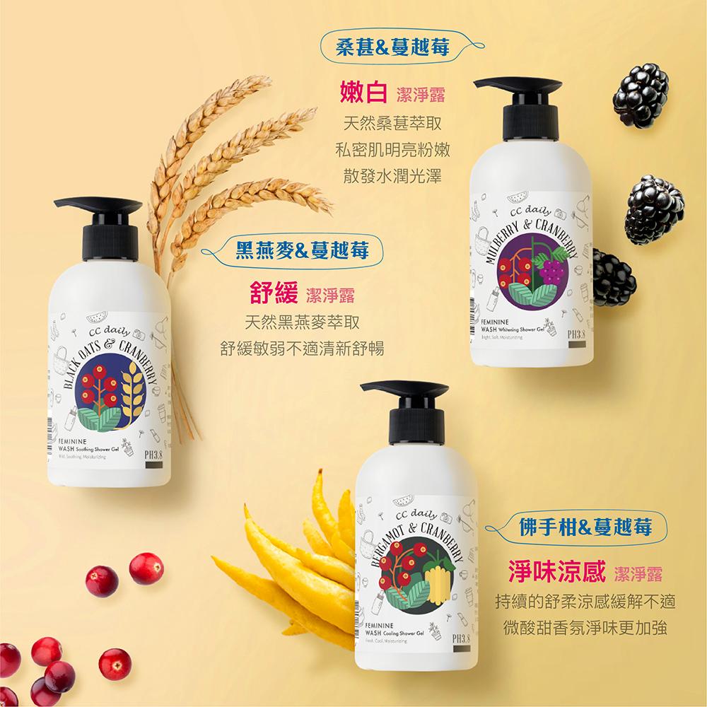 台塑生醫CC daily私密肌清潔瓶貼與產品頁面設計 作品圖 6