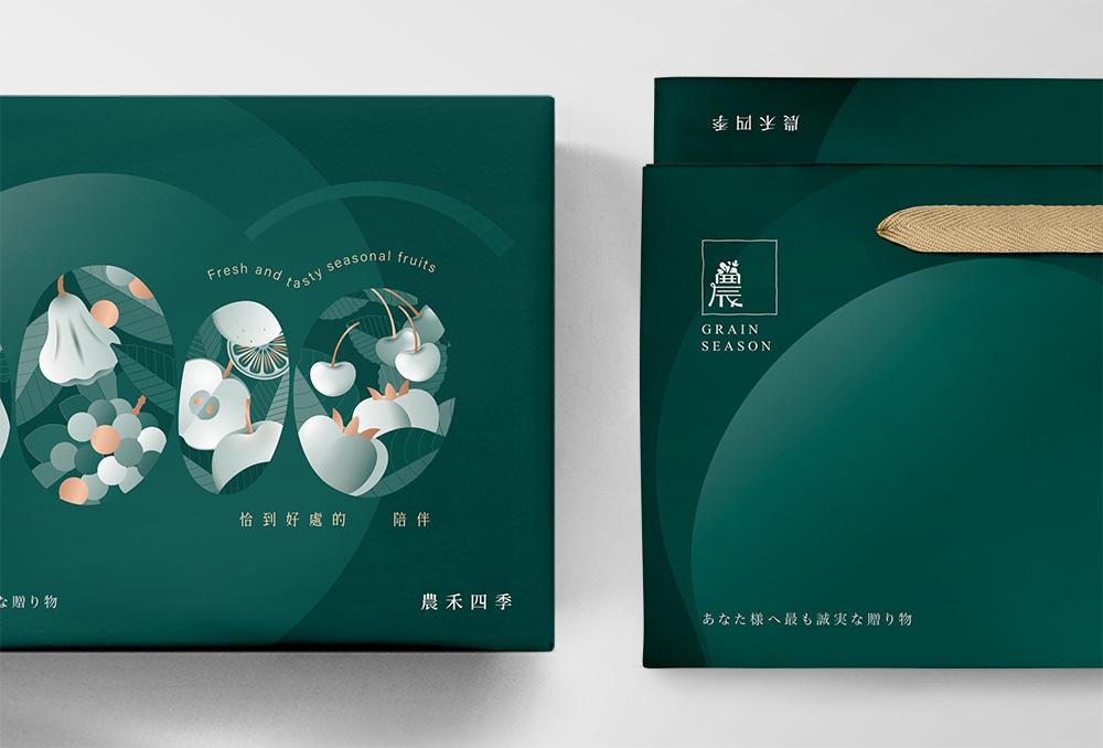 農禾四季精緻水果禮盒設計 作品圖 15