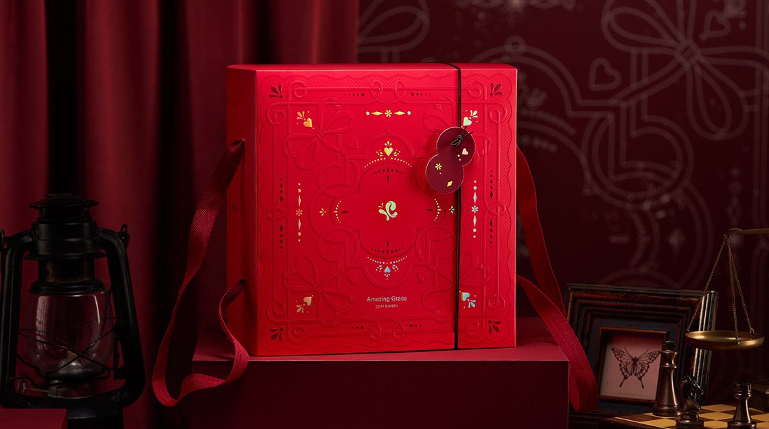 蒙恩聽障烘焙坊 喜餅禮盒設計