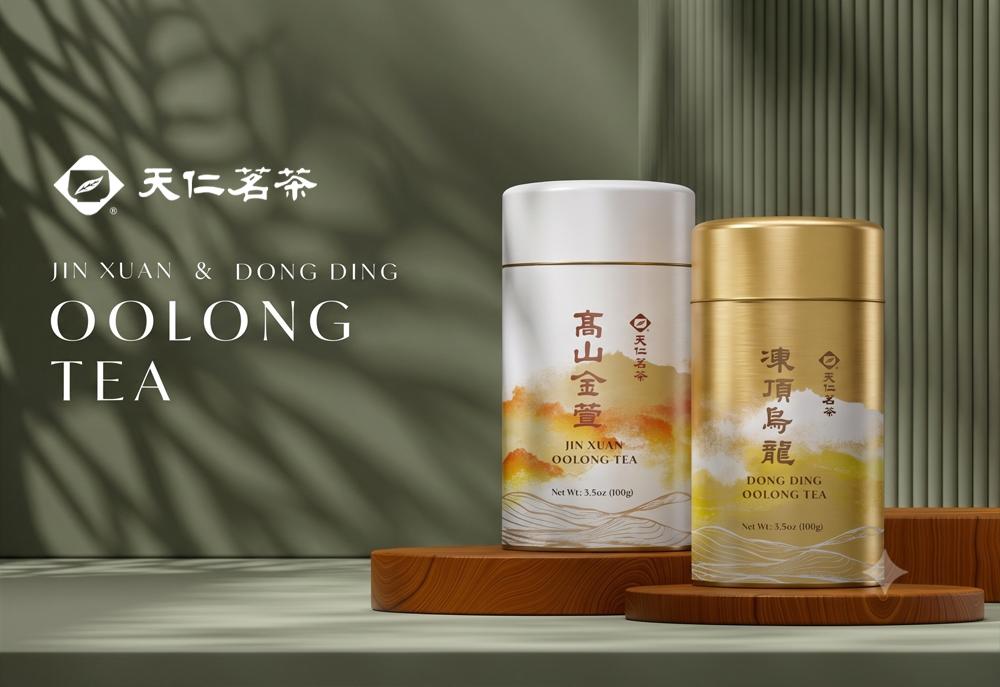 天仁茗茶系列茶罐設計
