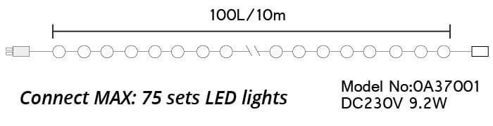 etb lights;string light;outdoor decoration