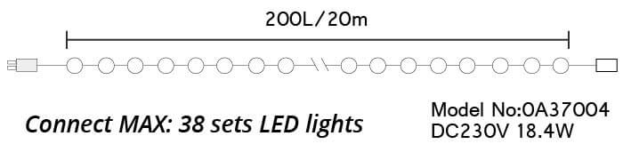 etb lights;string light;outdoor decoration