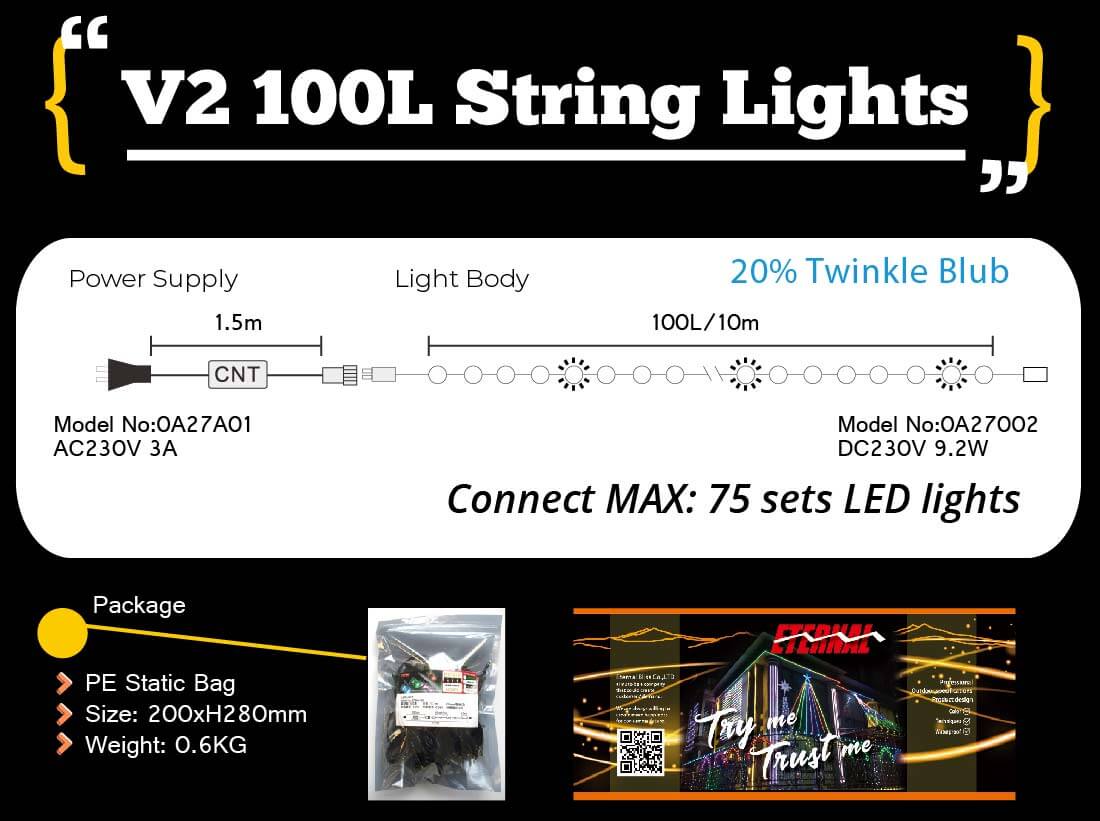 etb lights;landscape decoration;string light