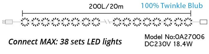 etb lights;string light;outdoor decoration