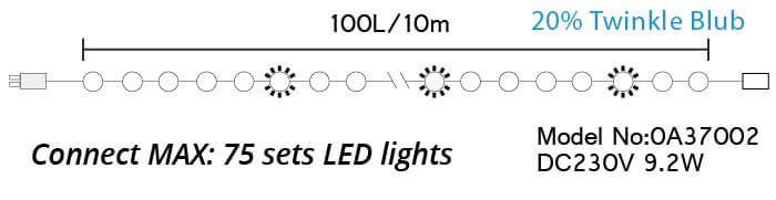 etb lights;string light;outdoor decoration