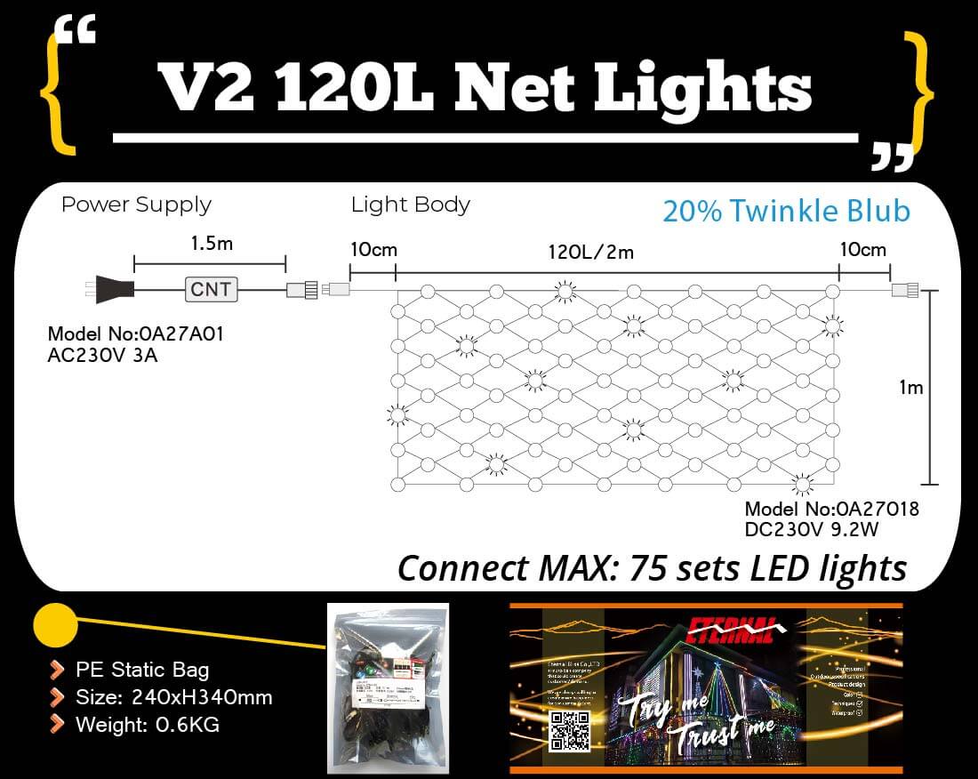 etb lights;landscape decoration;net light