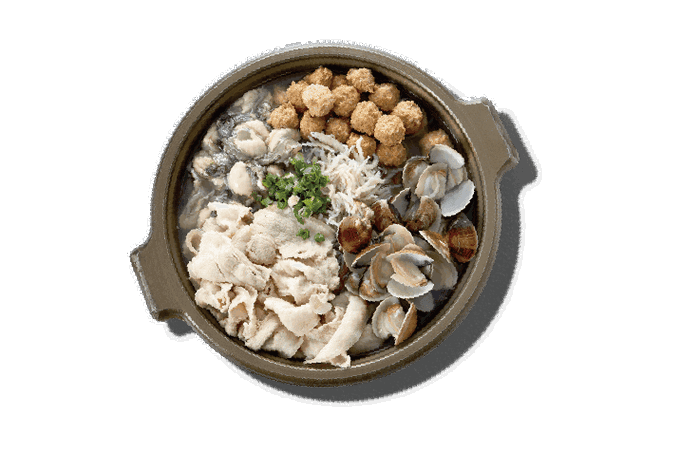 Pickled Cabbage and Sliced Pork Hot Pot