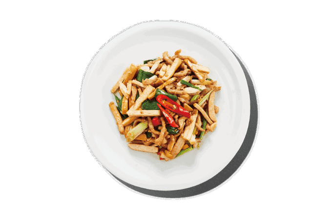 Shredded Pork with Dried Tofu