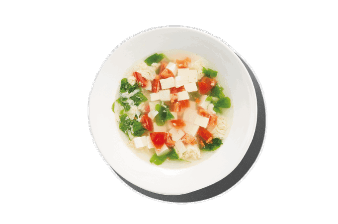 Egg & Vegetables Soup