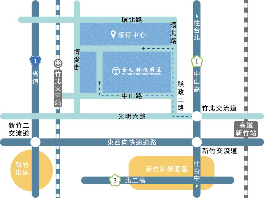 Tai Yuen Hi-Tech Industrial Park location map