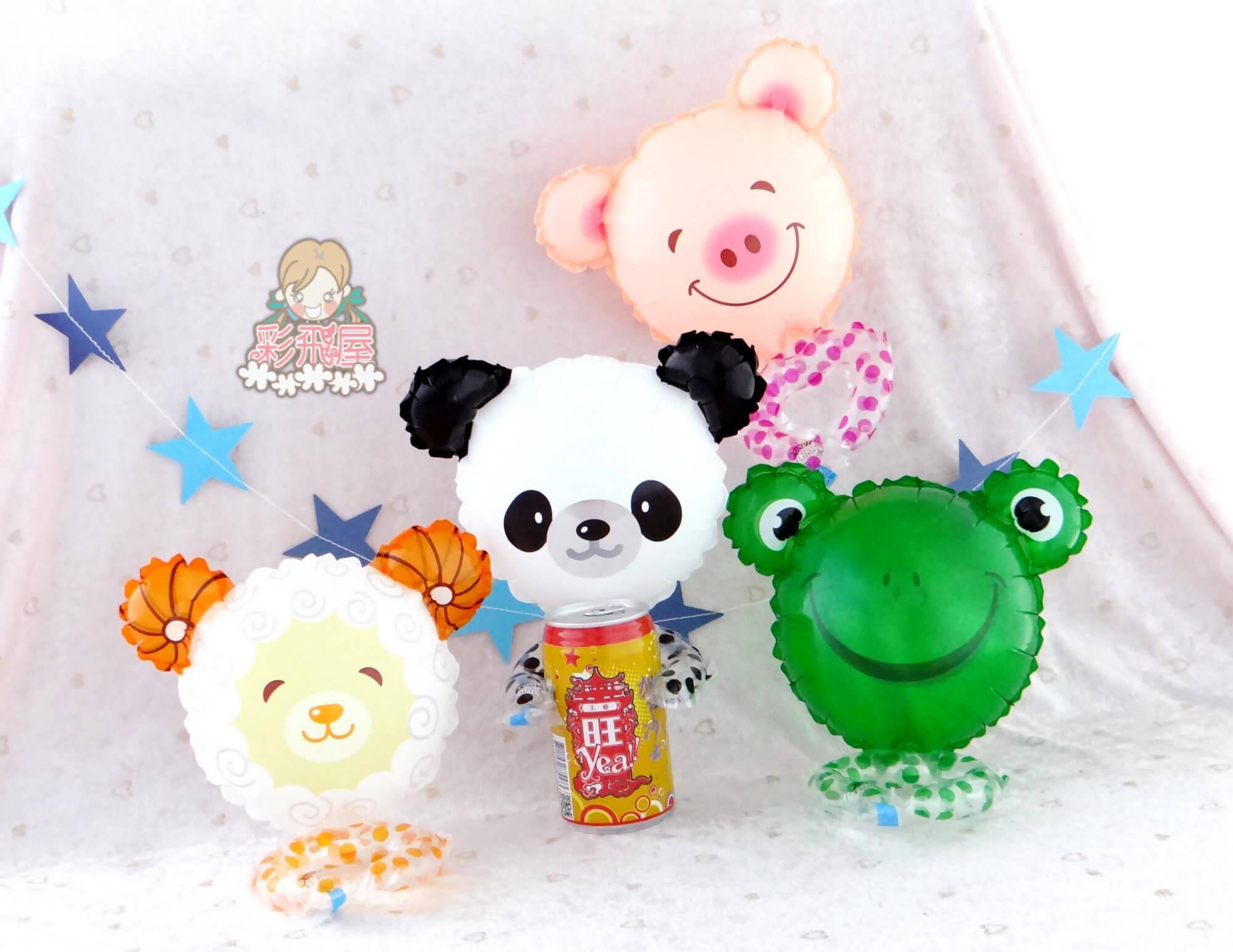 可愛動物手環氣球,動物手腕氣球 (01).JPG