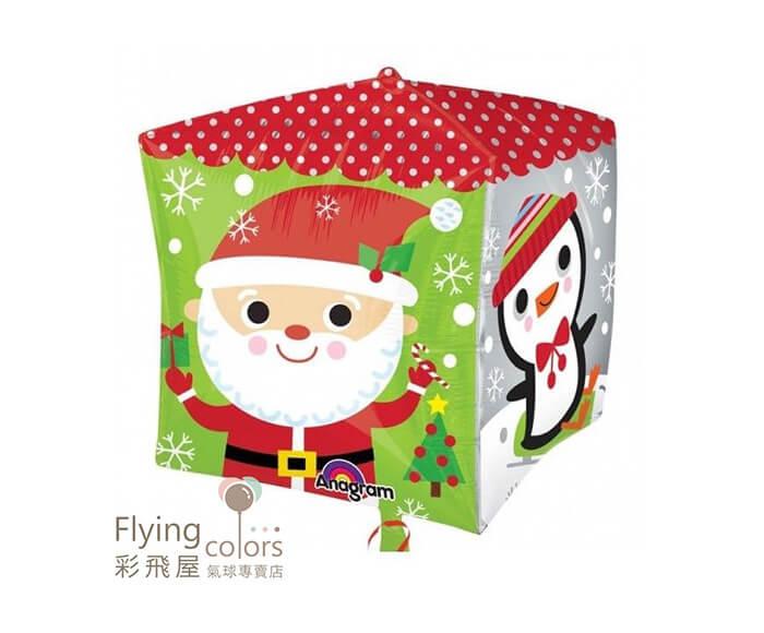 18吋立方體-聖誕系列 四面不同圖案(邊長38cm)