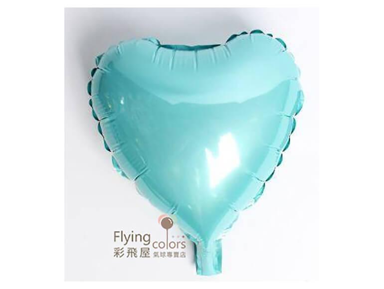 ஐ9吋心型球[蒂芬妮藍](22cm)