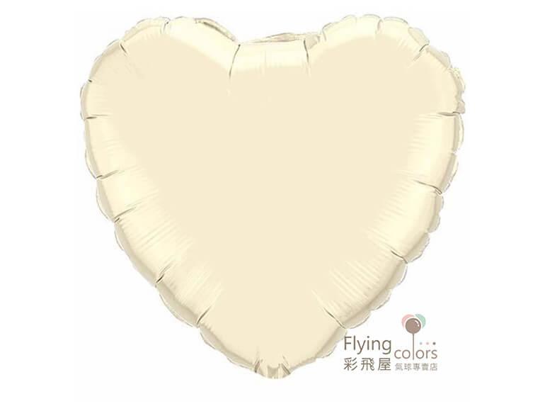 ஐ4吋心形[牙白色](1袋2個價)(10cm)