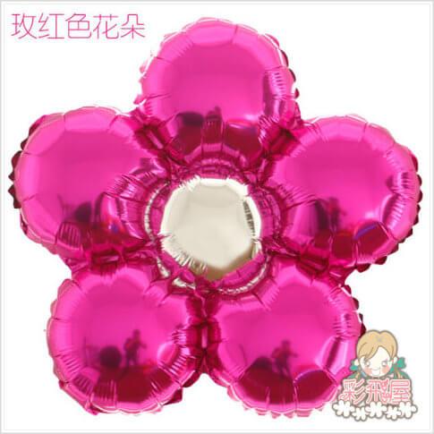 ஐ最耐久的氣球花 - 五瓣圓花[玫紅色花瓣－銀色花心]Round-101-1.jpeg