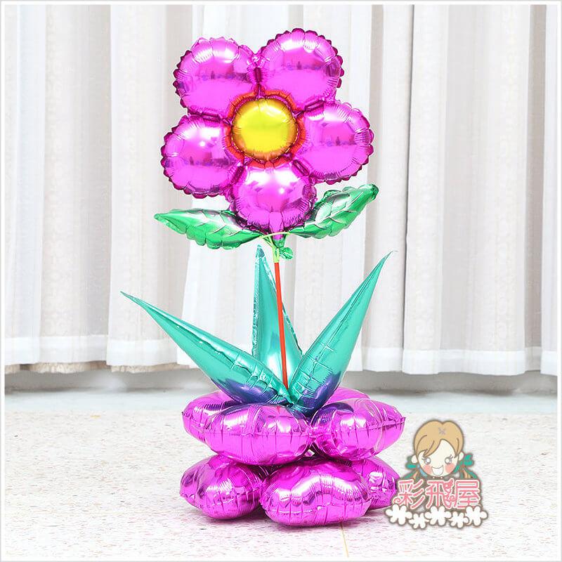 ஐ最耐久的氣球花[五瓣綠葉-桃紅色](45_45cm) Round-23-2.jpeg