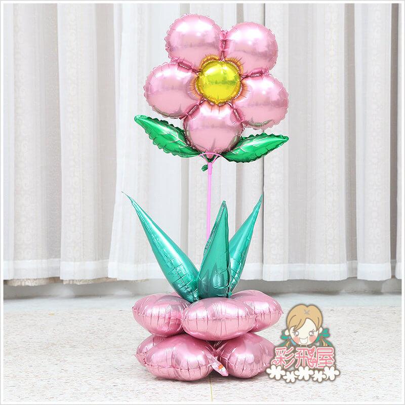 ஐ最耐久的氣球花[五瓣綠葉-粉紅色](45_45cm)Round-11-2.jpeg