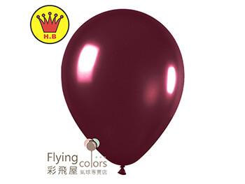 10吋圓形珍珠氣球-H.B[棗紅色](100顆/包)