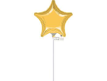 ஐ9吋星形[金 色](1袋2個價)(22cm)