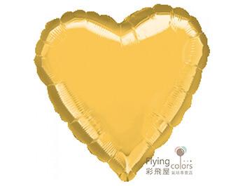 32吋心形[金 色](1袋3個價)(81cm)