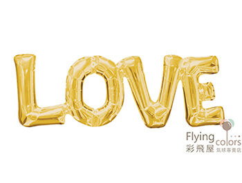 ஐ串字組-LOVE(63*22cm)