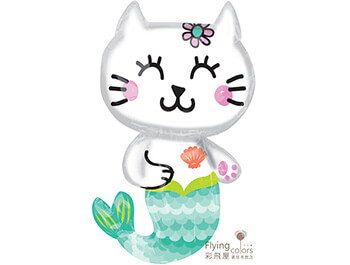 造型-美人魚 貓(78*45cm)