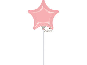 ஐ9吋星形[粉 色](1袋2個價)(22cm)