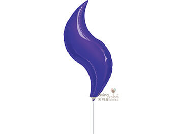 ஐ15吋閃電[深 紫](1袋5個價)(38*15cm)