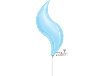 ஐ15吋閃電[天空藍](1袋5個價)(38*15cm)