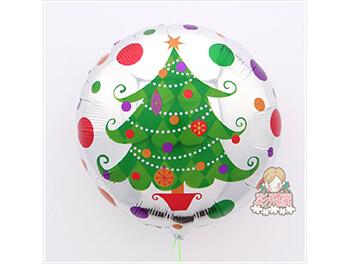 18吋銀底聖誕樹(45cm)