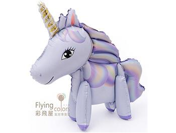 ஐ站姿立體獨角獸[紫　色](85cm*55cm)