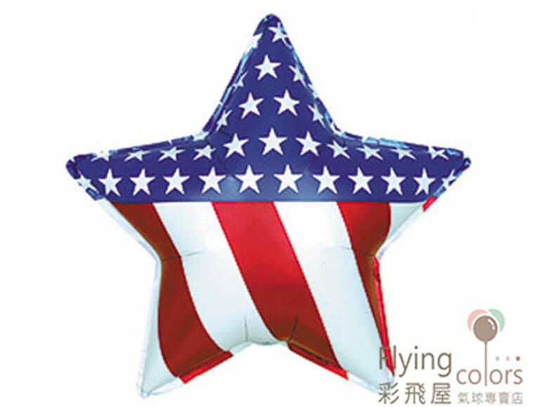 9吋 patriotic Star 美國國旗(22cm)