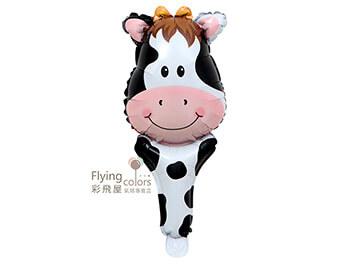 ஐ動物頭手拿棒-乳牛頭(49cm*28cm)
