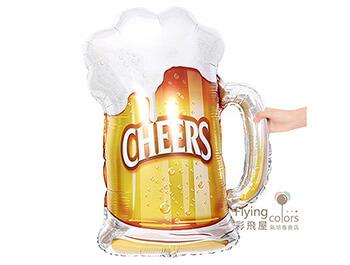 CHEERS 啤酒杯鋁箔氣球(63*52cm)